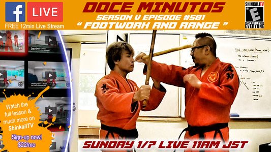 Doce Minutos SV ep501 “ footwork & range “